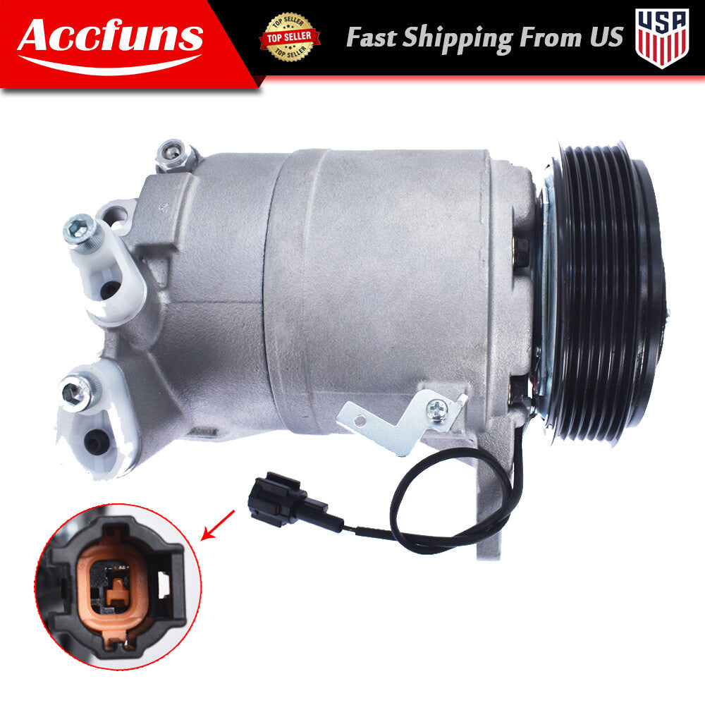ya 7 6.11 AC Compressor for 2003 2004 - 2007 for Nissan Murano 3.5L V6 Air Conditioning and Clutch 926005Z010