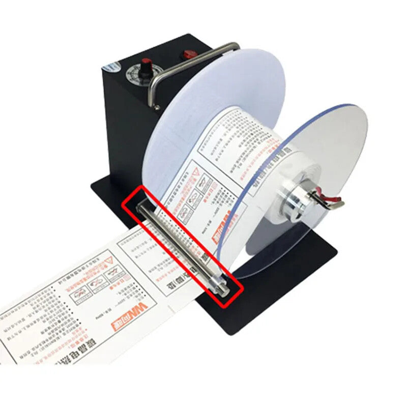 Barcode Rewinder Automatic Label Rewinder Self-adhesive Barcode Machine