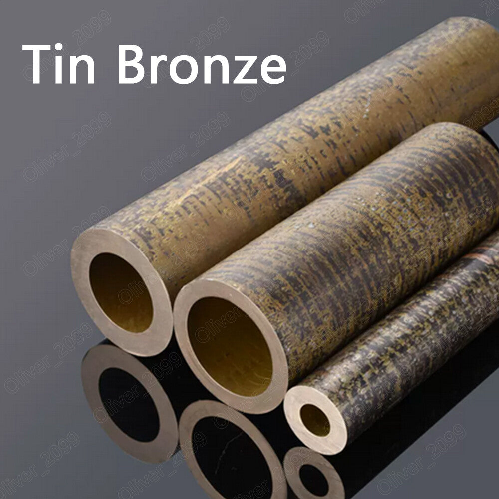 1pcs Tin Bronze Tube Tin Bronze Pipe Length 100mm / 200mm Select Size