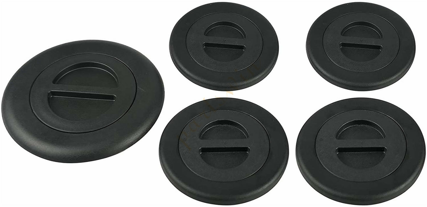 ya 5 8.7 5-piece wheel/gooseneck bed plug cover kit for Dodge for Ram 2500 3500 5th 2014-2019