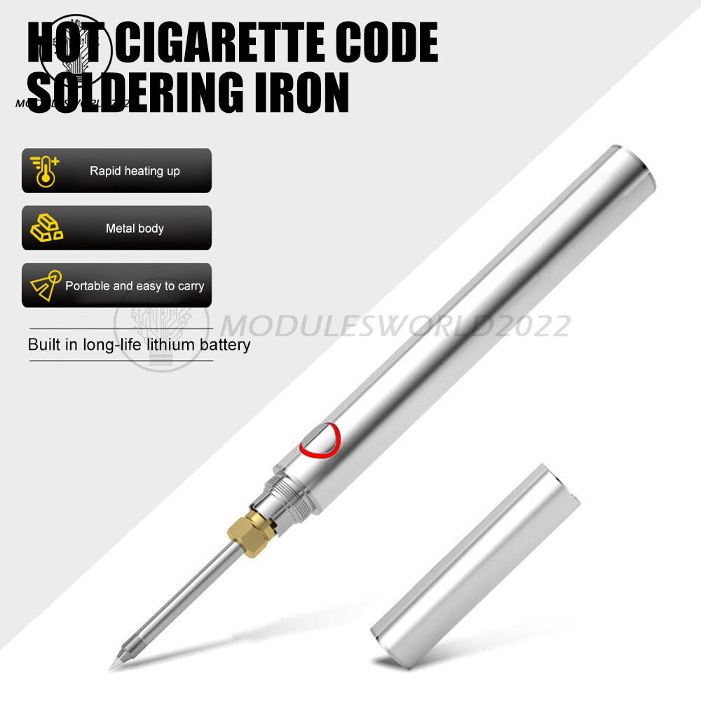 ya 25 8-10W Portable Wireless Soldering Iron Set USB Battery Soldering Iron Tool kit