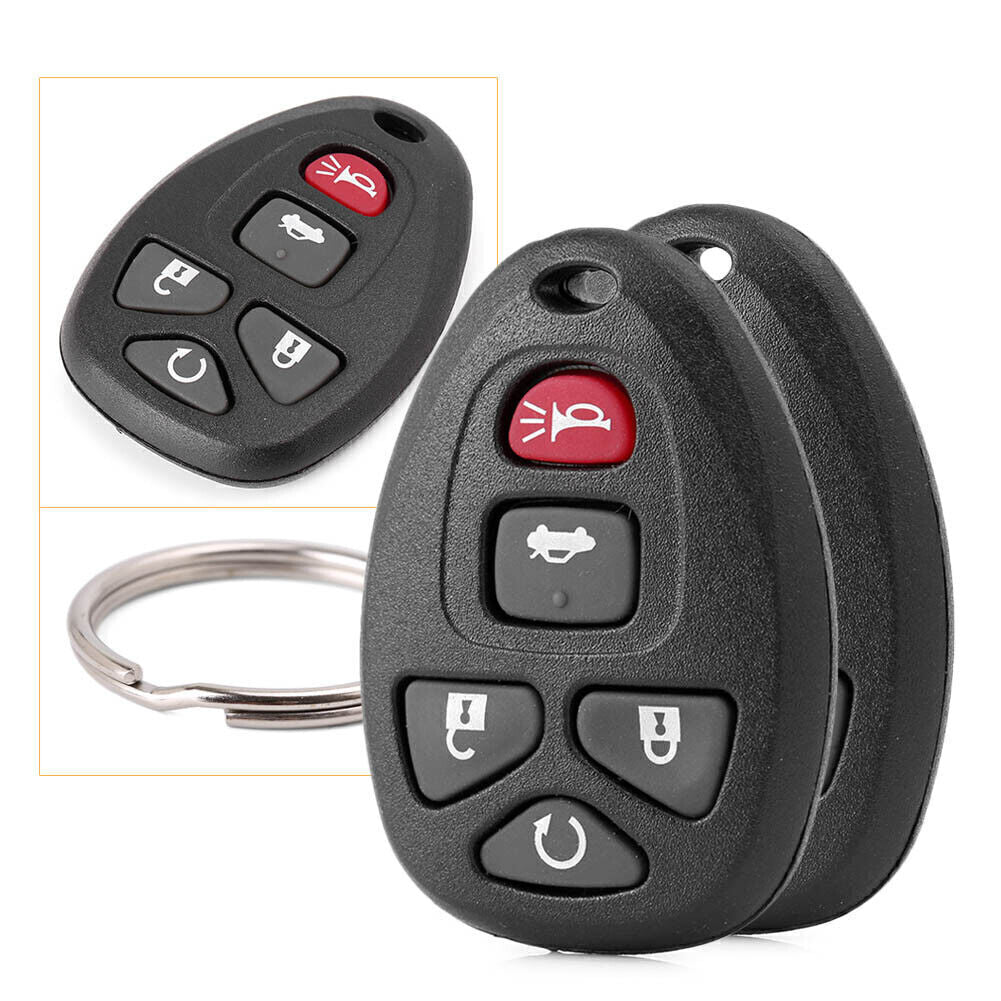 ya 10 5.28 Remote Key Keyless 5 Btns for Malibu Cobalt G5 LaCrosse 22733524 KOBGT04A Pair