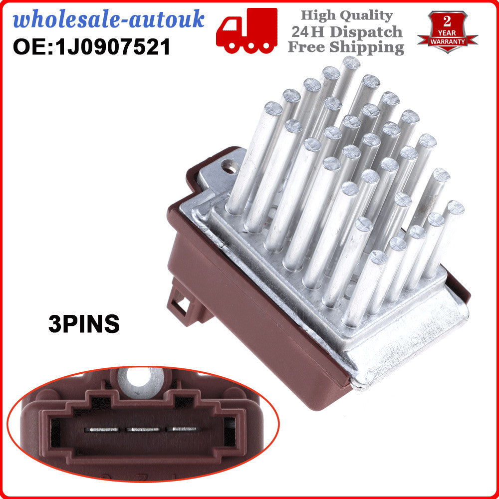 ya 11 6.6 for Audi 80 A3 A4 for Skoda Octavia for VW for Golf for Passat 1J0907521 Heater Blower Resistor