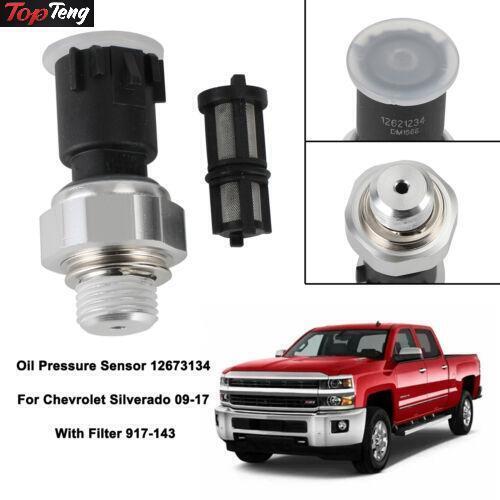 ya 1 8.5.1 Oil Pressure Sensor 12673134 For Silverado 09-17 With Filter 917-143 P