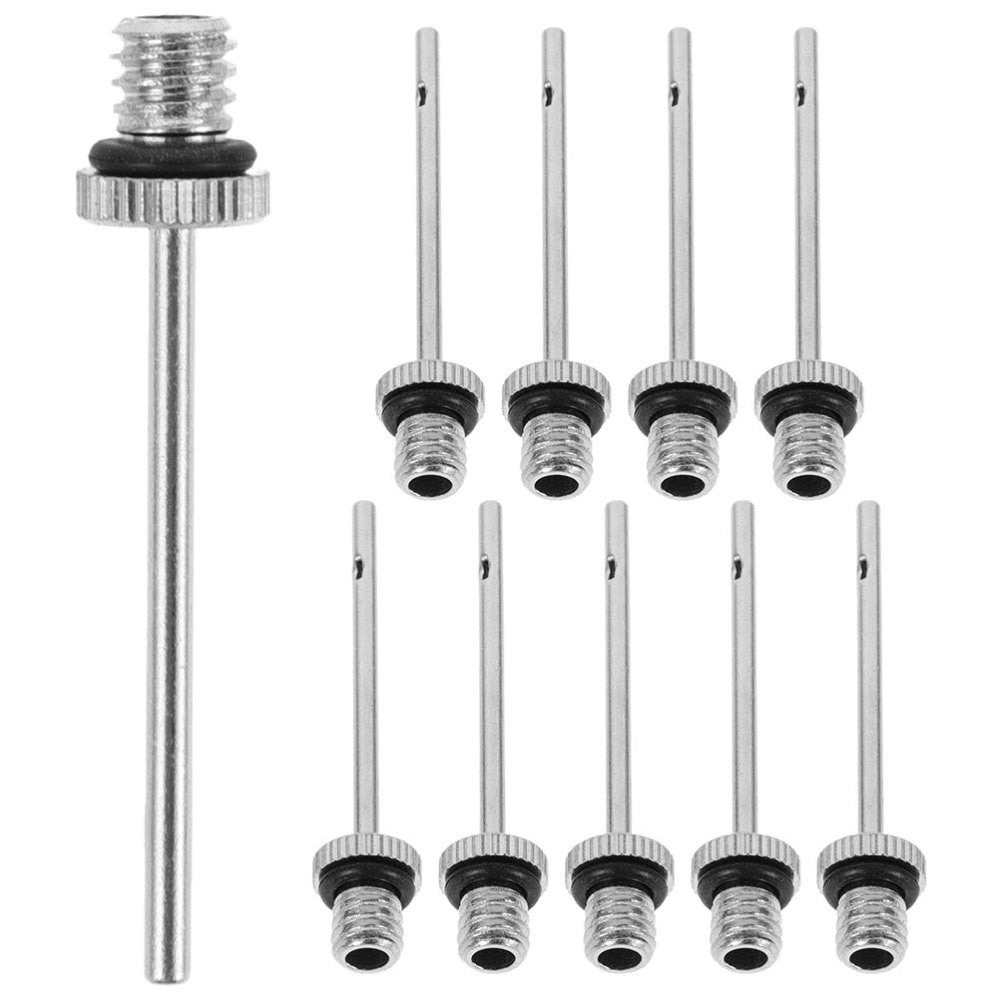 ya 2 7.14 20 Pcs Gas Needle Metal Air Football Needles for Inflating Balls Work Pump