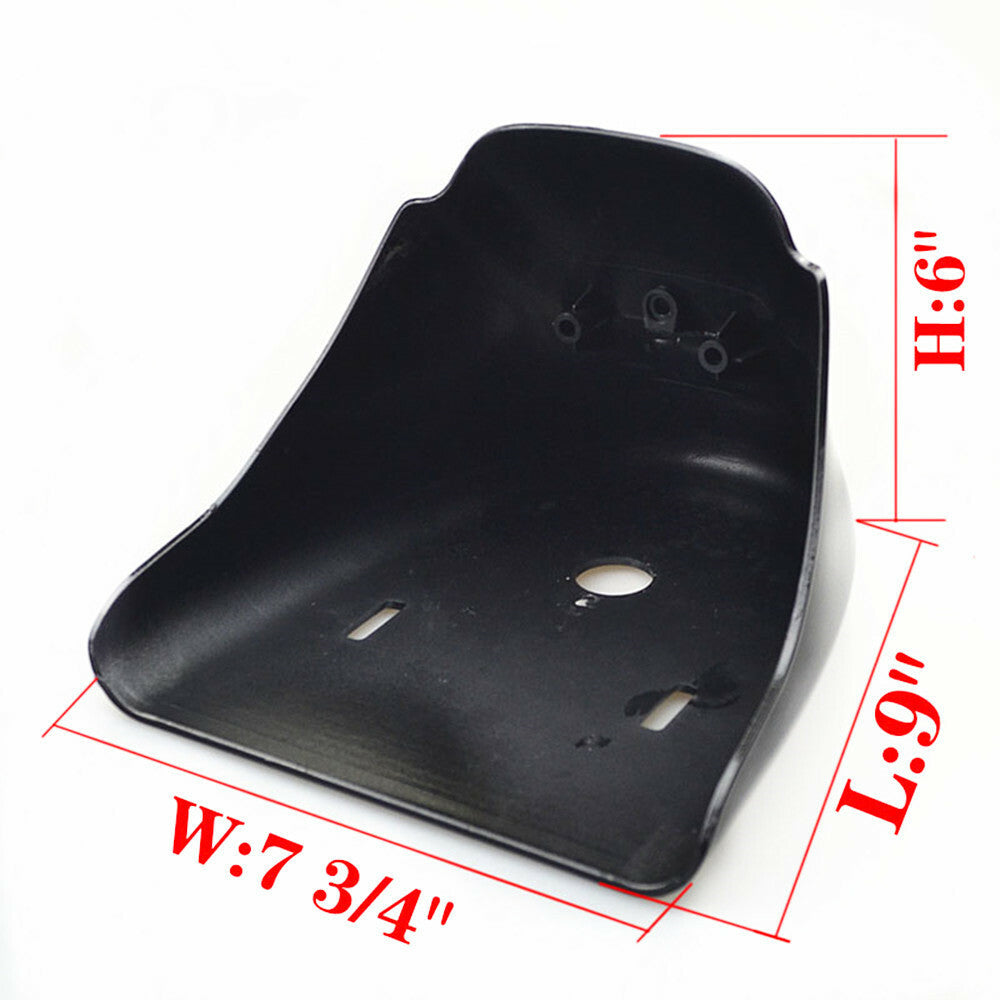 ya 5 8.7 Unpainted Black Chin Fairing Front Spoiler for Harley Sportster XL 883 XL1200