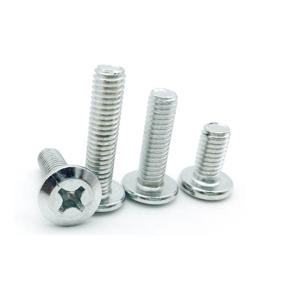 M6 Galvanized Steel Furniture Connector Bolts Phillips FLAT HEAD Screws