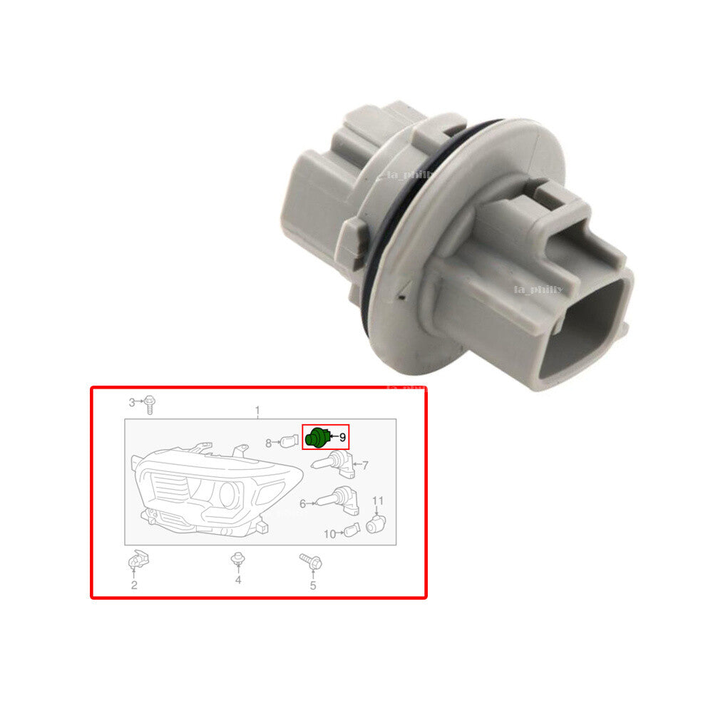 ya 13 5.27.2 Front Turn Signal Light Display Bulb Socket Fit for Toyota for Lexus 90075-60028