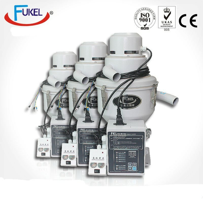 FL300 Auto vacuum material feeding machine Self-contained hopper loaders T