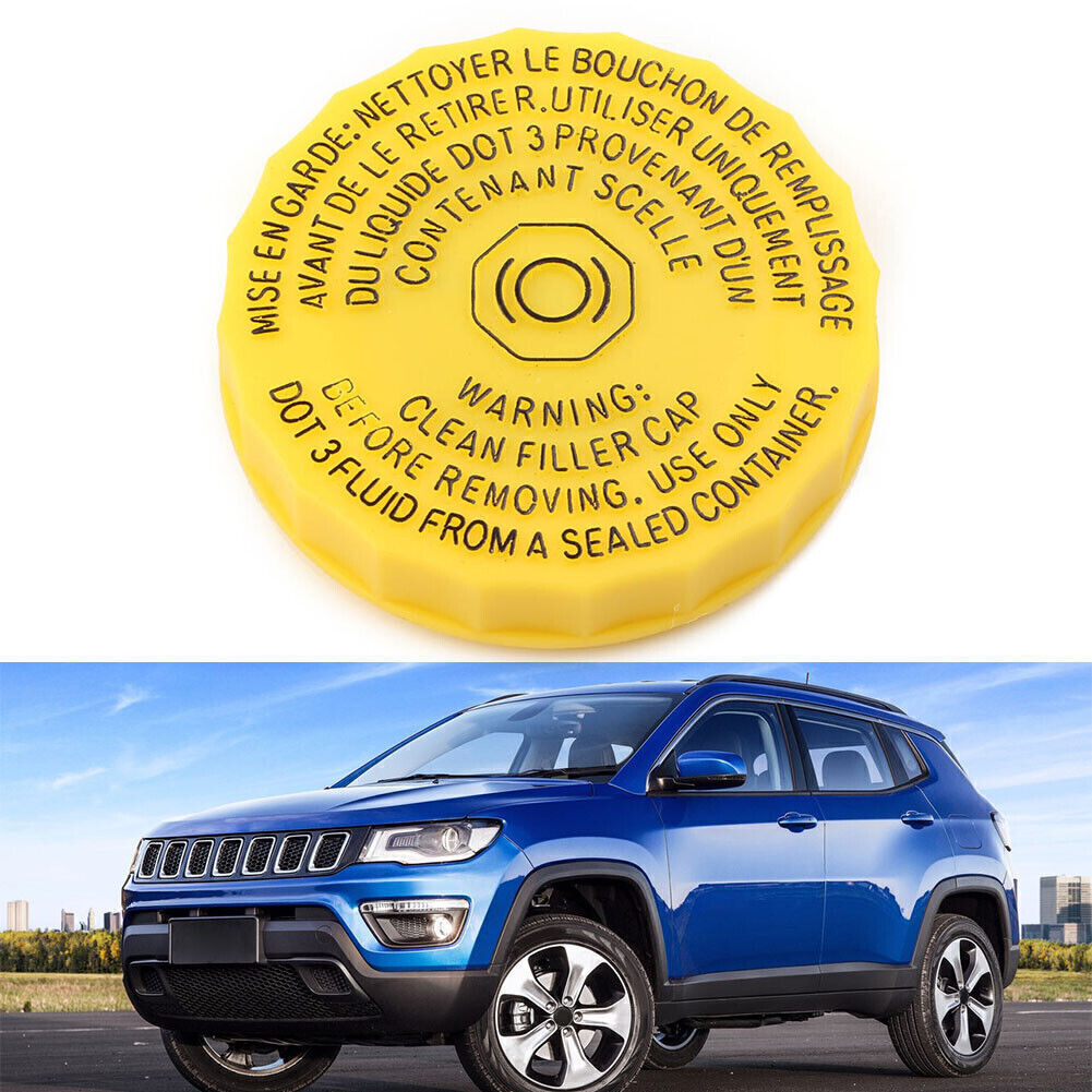 ya 7 6.10.2 Master Cylinder Reservoir Cap Fit for Jeep for Wrangler Compass Cherokee for Pacifica 200 cl