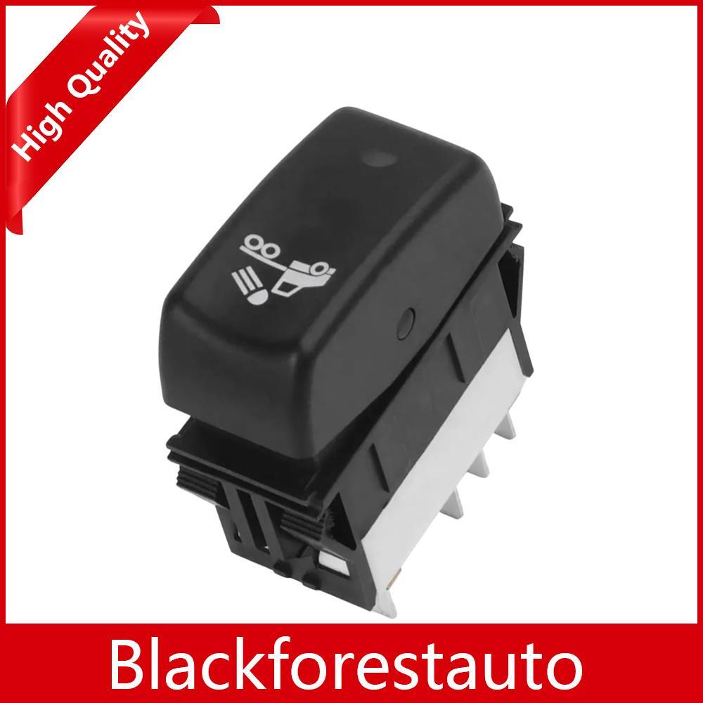 ya 13 Rear Headlight Switch Rocker Switch Button Replacement for Kenworth Trunk Black