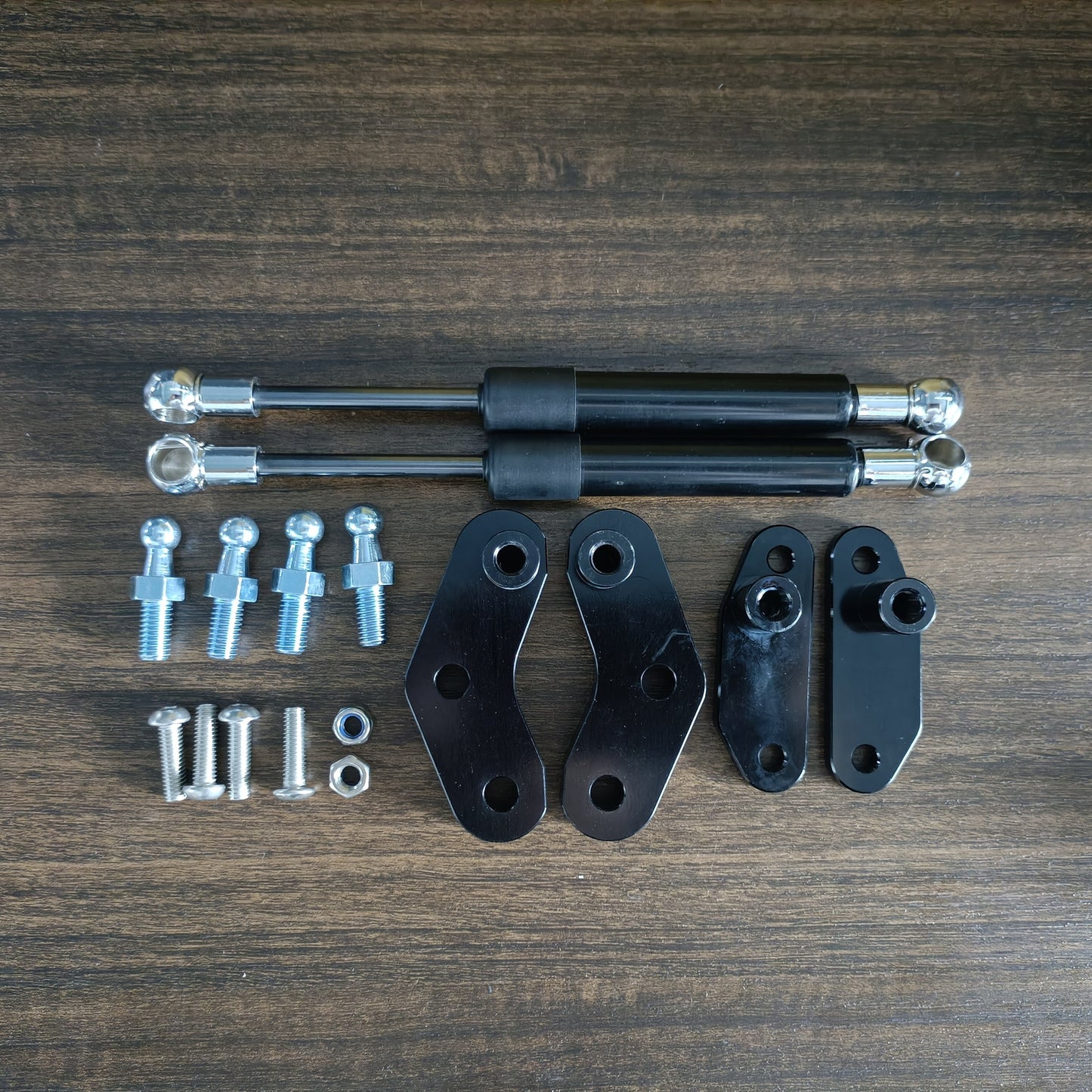 ya 5 8.7 Anodized Black Front OR Rear Door Opener Kits For Can-Am Maverick X3 & Max 17-24