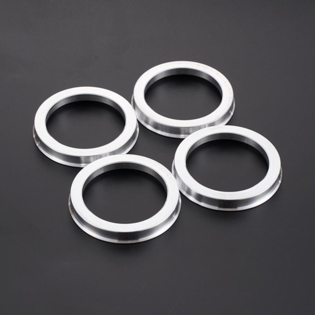 ya 5 8.7 Wheel Hub Centric Rings Spacer OD=70.5mm ID=66.1mm Aluminum Alloy 4Pcs