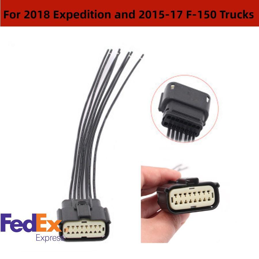 ya 13 5.27.2 7-wire 16pin Headlight Connector tail for Ford F-150 15-17/Expedition 18