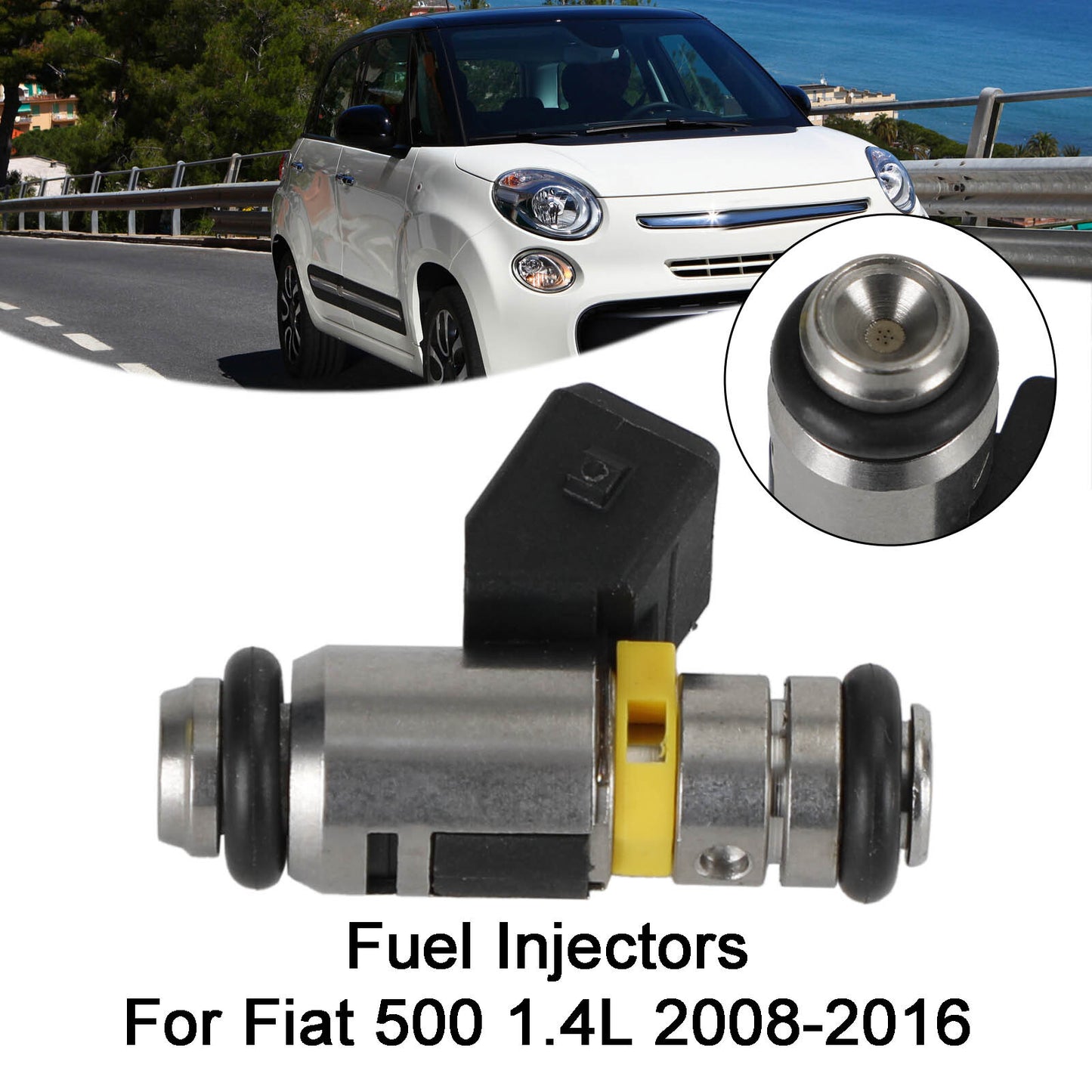 ya 1 8.5.4 1PCS Fuel Injectors IWP160 for Fiat Punto 500 Doblo Qubo for KA U1