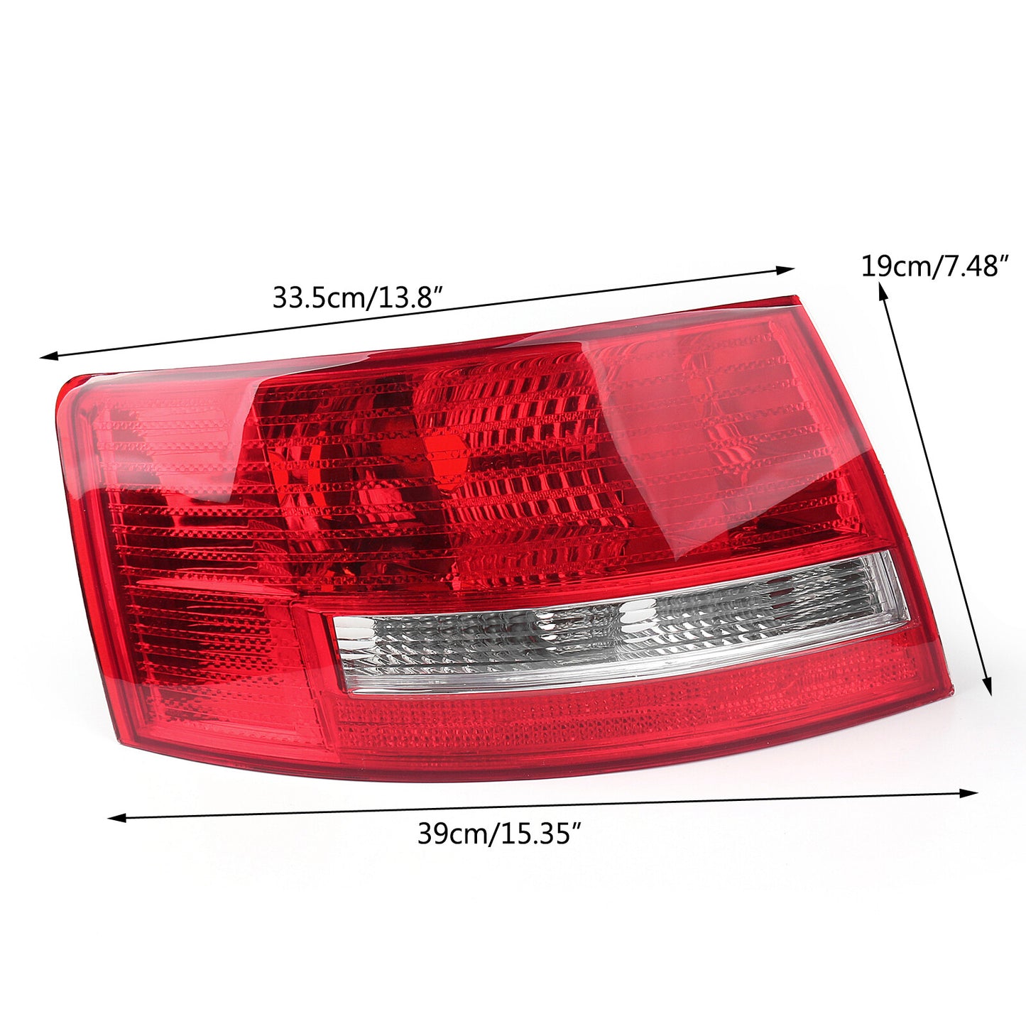 ya 1 8.5.2 Left Driver'S Side Tail Light Cover for Audi A6 Quattro S6 06-2008 Halogen