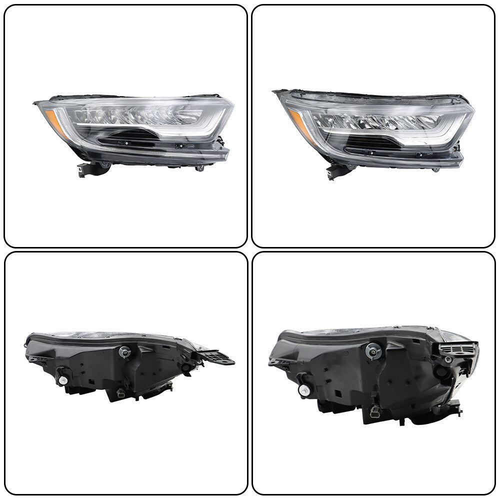 ya 10 10.28 Headlights applicable to 2017-2022 for Honda CR-V LED transparent right-han