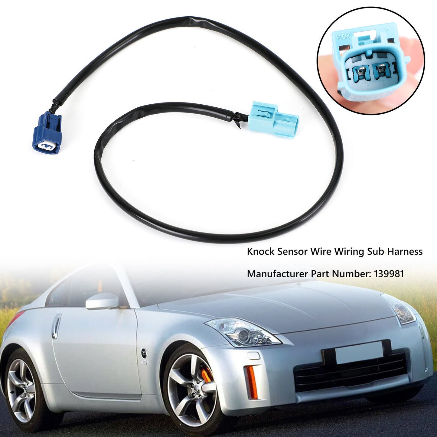 ya 1 8.5.1 Knock Sensor Cable Wiring Harness 139981 For 350Z for Infiniti G35 FX35 U1