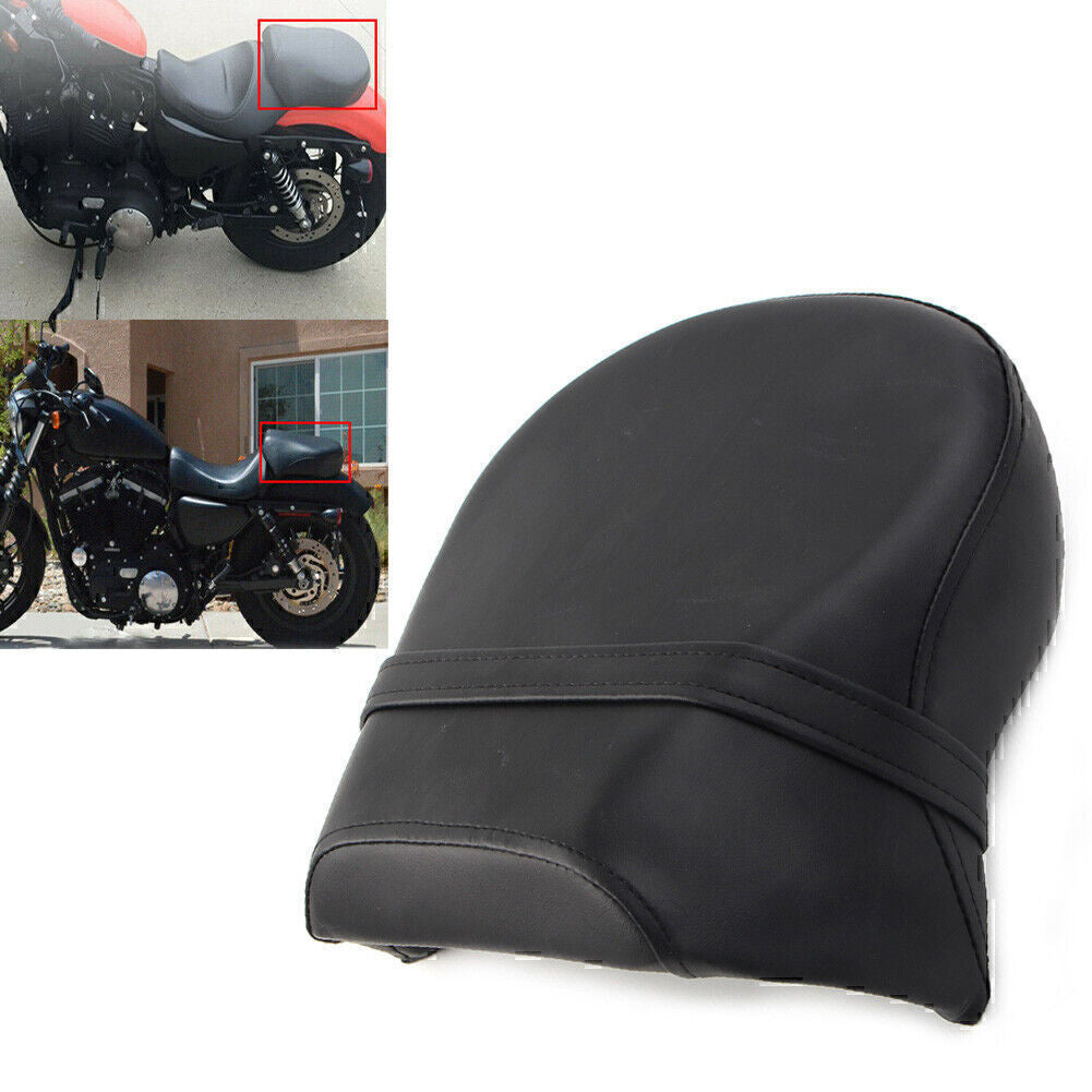 ya 2 6.26.2 Rear Passenger for SEAT Pillion Cushion Fit for Harley Sportster Iron 883/883C/N XL1200