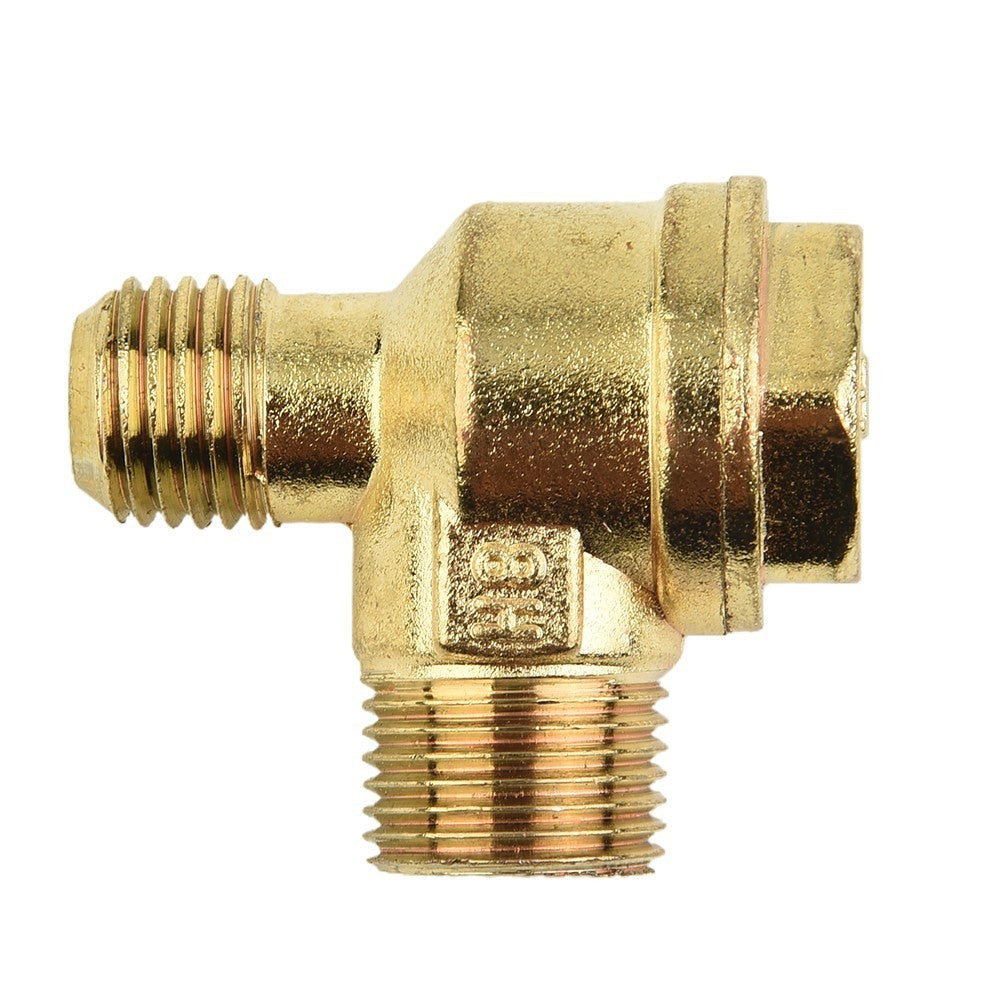 ya 14 2 Port Check Valve Zinc Alloy Male Thread Connector Tool For Air Compressor .
