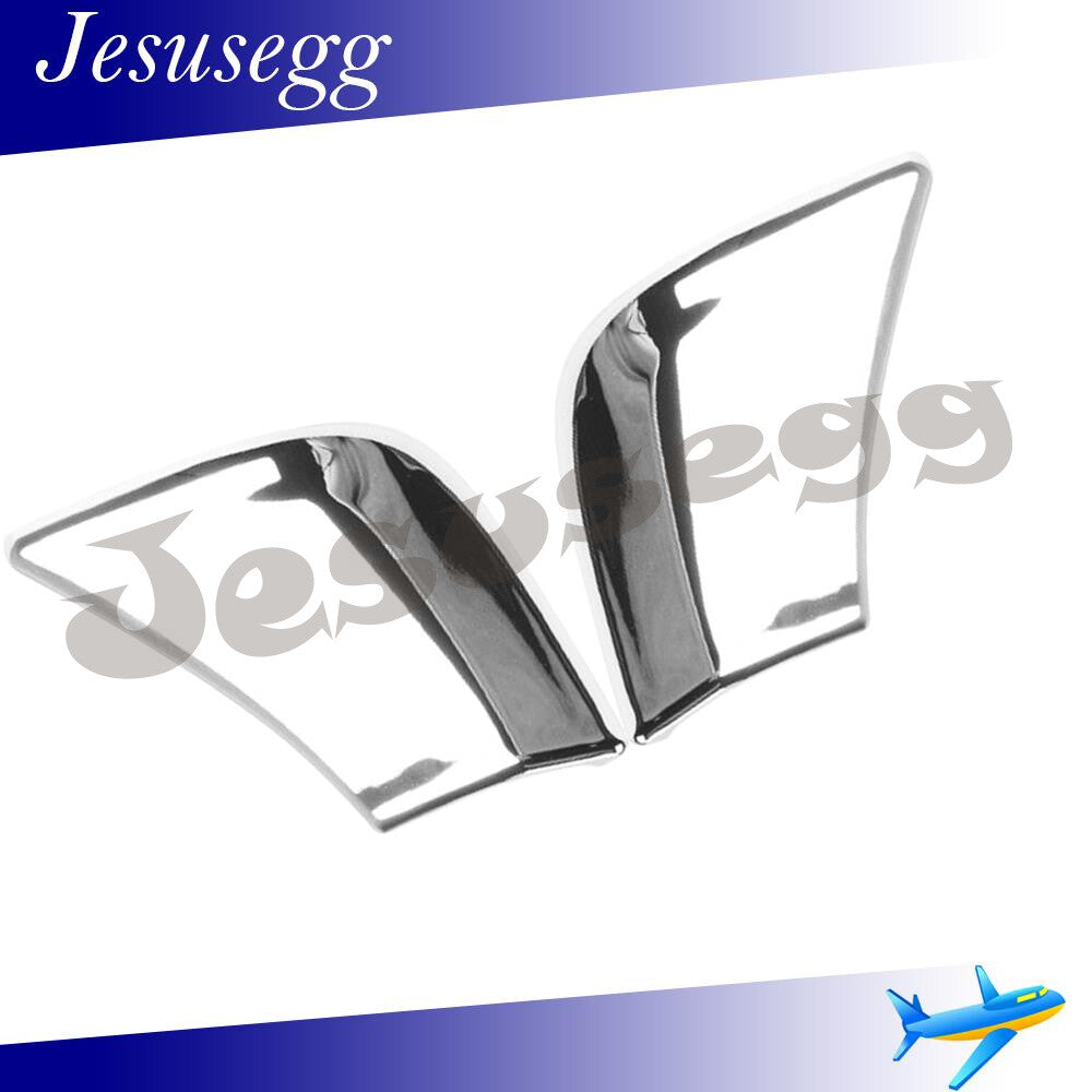 ya 13 2pcs Chrome Front for Seat Switch for Mercedes-Benz C-Class W204 E-Class W207 RH+LH