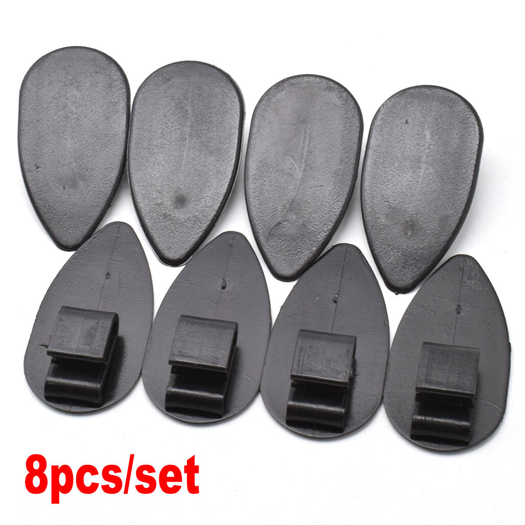ya 5 8.7 Universal Car Floor Mat Clips Retainer Carpet Fixing Clamps Grips Holders 8Pcs
