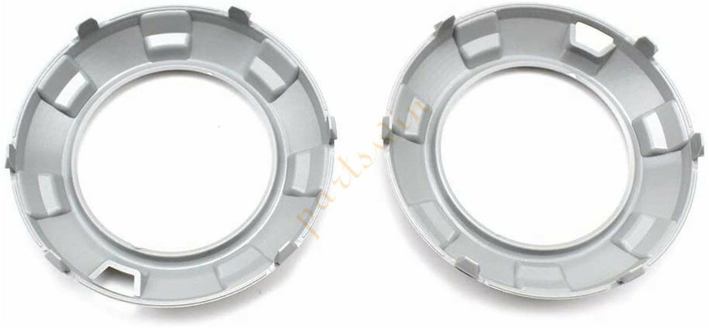 ya 1 7.4 2-piece silver protective cover f for Ram e for front fog lights suitable for Mitsubishi for Pajero Montero