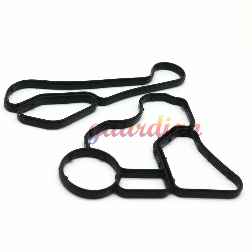 ya 5 8.7 10pcs Engine Oil Filter & Cooler Housing Gasket Seal Kit Fit for BMW E60 E90 E91