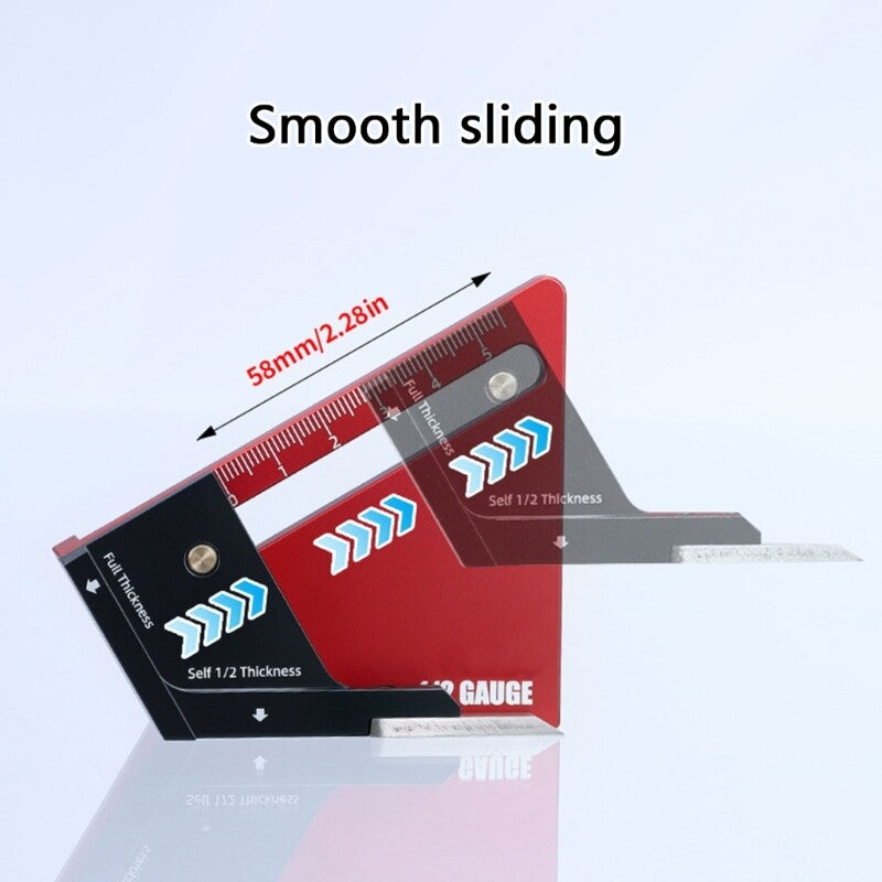 ya 14 Midline Guide Depth Gauge 0-58mm Ranges For Professio l Carpentry And Sawing