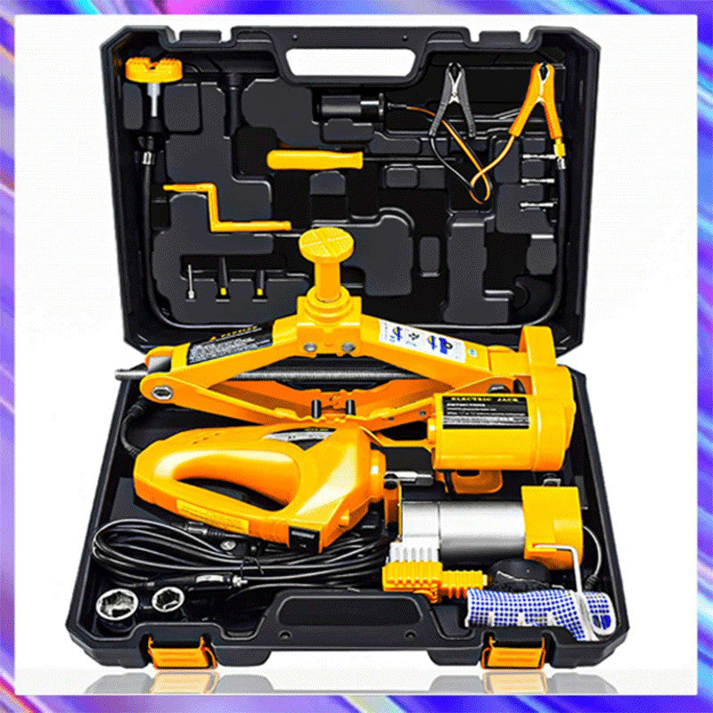 ya 26 7.28.3 3T Electric Jack, Electric Wrench, Inflation Pump Package, Tire Changing Jacka