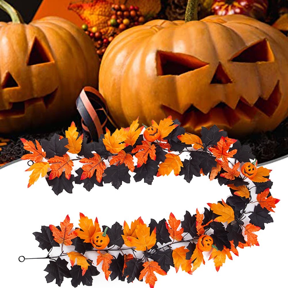 ya 28 Halloween for LEAF Vines: for STUNNING Artificial Decor for Autumn !