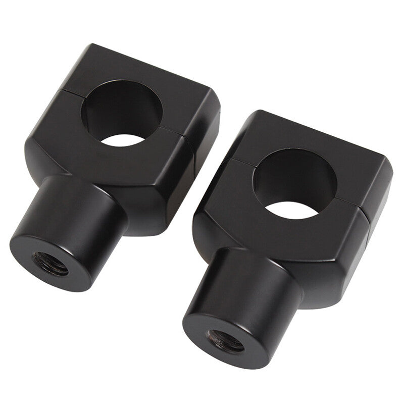 ya 2 6.30 2pcs Motorcycle 1 Inch Handlebar Riser Mount Aluminum Alloy Suitable for Most Cruisers Bobber Chopper