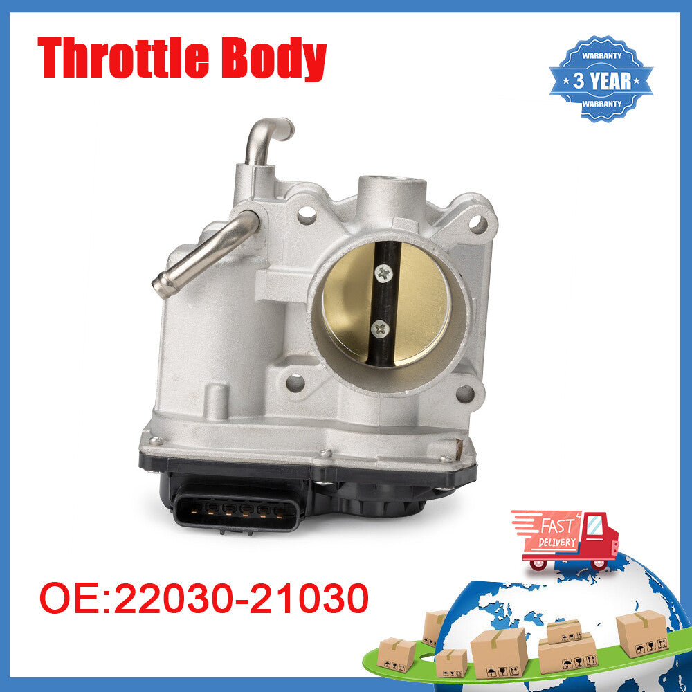 ya 27 7.20 Throttle Body for Toyota Yaris Base Sedan 4-Door 2008-2012 1.5L 22030-21030 AU