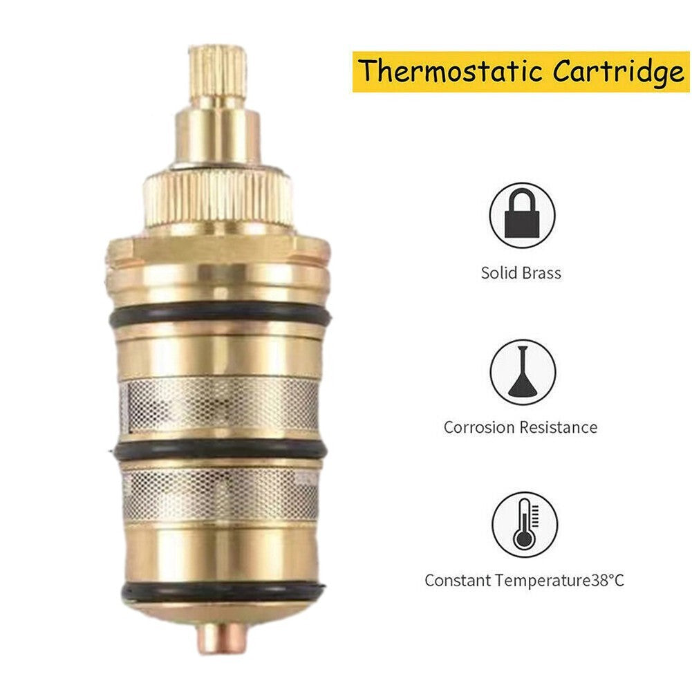 ya 14 Brass Replacement Thermostat Cartridge Bath Mixer Shower Valve Repair Kit New
