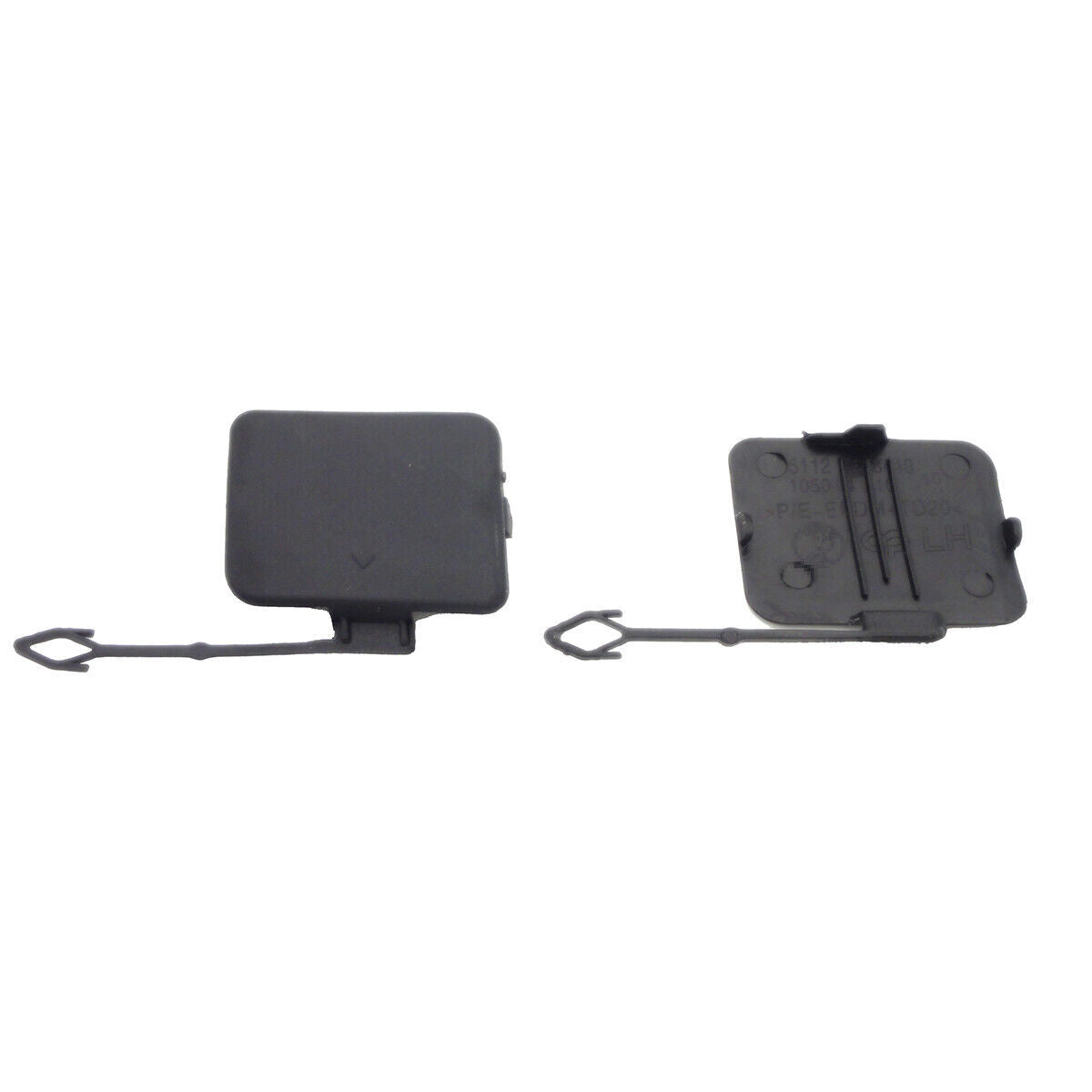 ya 5 8.7 1Pair Rear Bumper Tow Towing Hook Eye Cap Cover Plug for BMW X5 E70 2007-2010