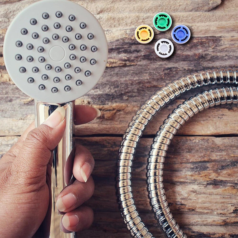 ya 14 Efficient Shower Head Flow Reducer Set for Effective Water Conservation