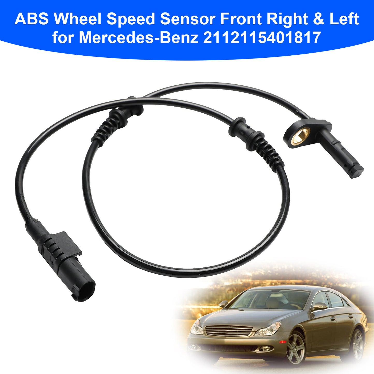 ya 1 8.5.1 ABS Wheel Speed Sensor Front Right & Left for 2112115401817