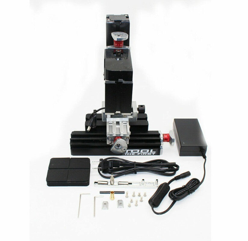 High Power Mini Metal Lathe DIY CNC Tool Micro Milling Machine Woodworking