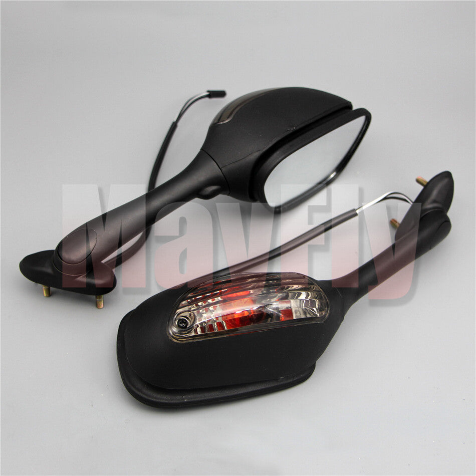 ya 4 6.21 Rear view Mirrors Turn Signal Light Fit for Suzuki SV650 SV650S SV1000S SV1000