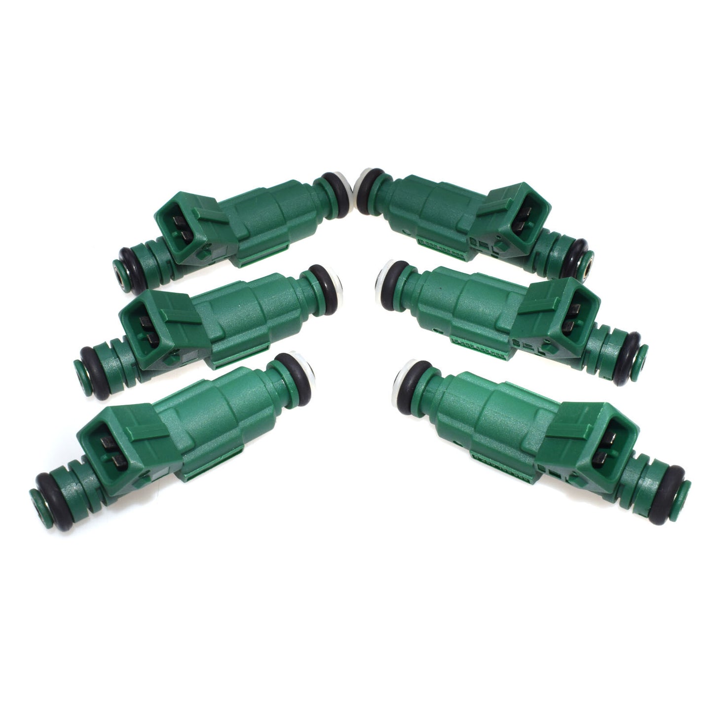 ya 1 8.5.4 6-piece set of green giant fuel injectors suitable for 42lb/h 440cc 0280155968 Turbo
