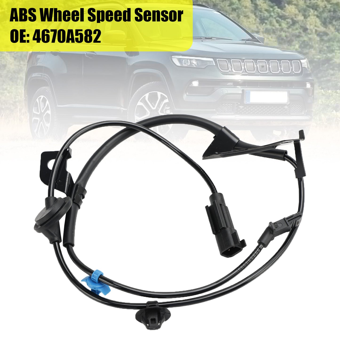 ya 1 8.5.1 Rear Right ABS Wheel Speed Sensor for Jeep Compassm Mk49 Patriotm Mk7 4670A582