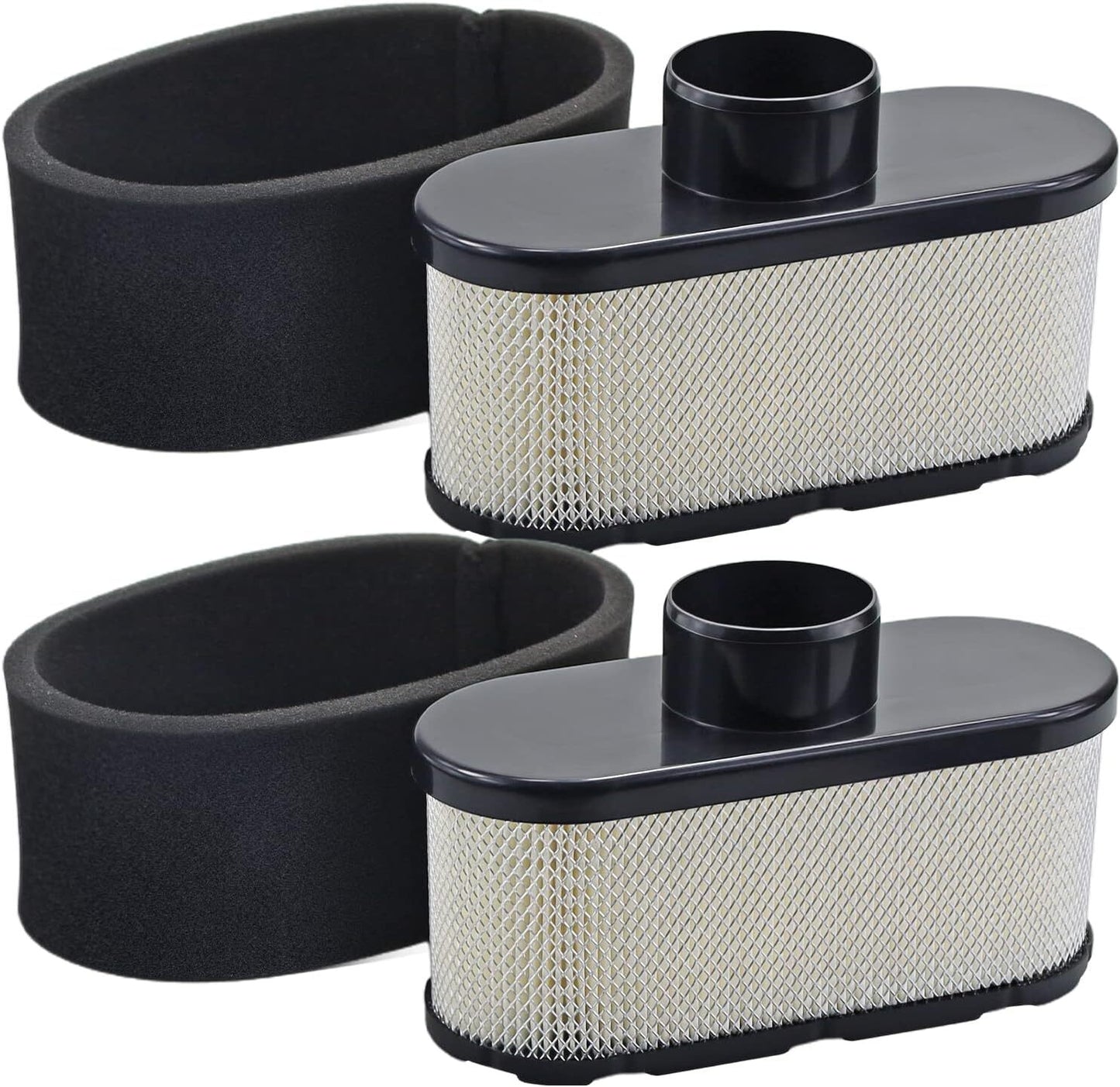 ya 27 7.20 2x Air Filter 11013-0752 11013-0726 11013-7046 for Kawasaki FS600V FS651V FS691V