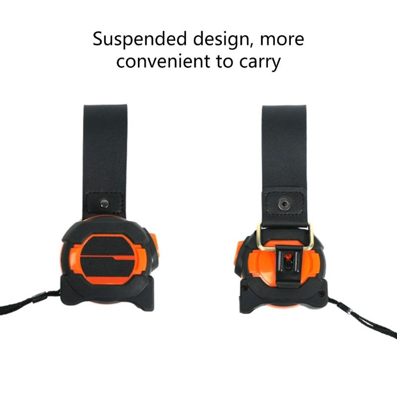 ya 26 Lightweight Leather Tape Measure Holders Keychain For Belt Outdoor Work