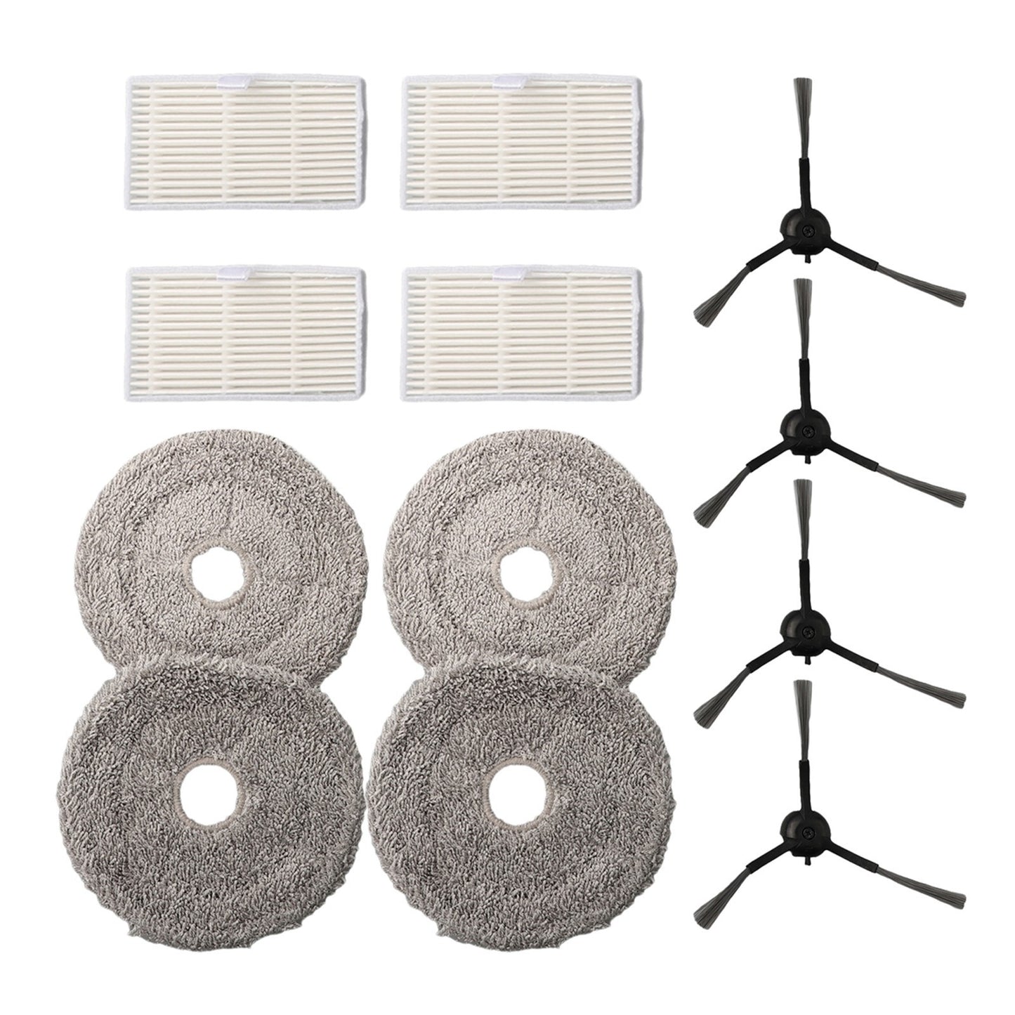 ya 25 Replacement Kit for MC1 Robot Vacuum Side Brush Filters Cloth