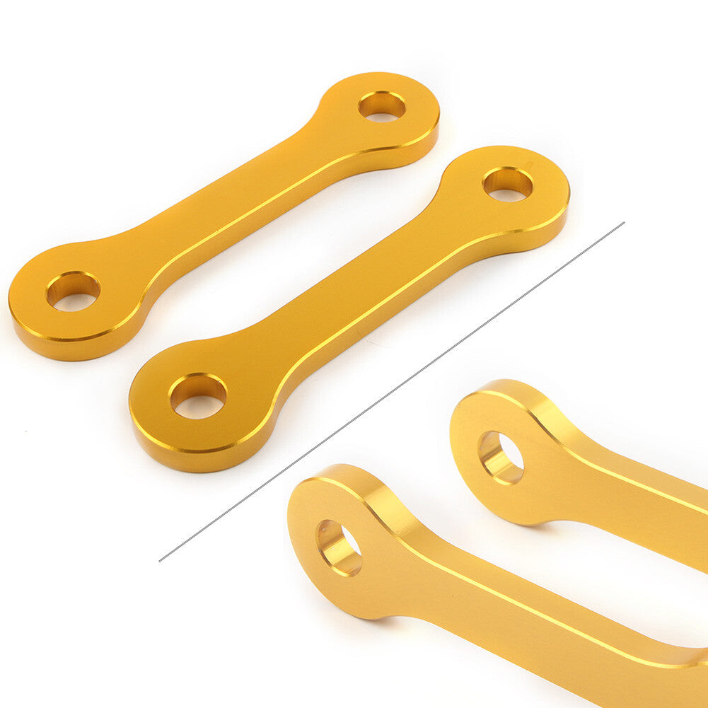 ya 4 6.17.2 Rear Lowering Drop Link Kit for Suzuki DRZ400 SM/S/E DRZ400SM 2000-2020 Gold