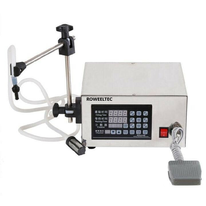 Microcomputer Automatic Water Liquid Filling Machine Liquid Filler 5ml-3500ml b