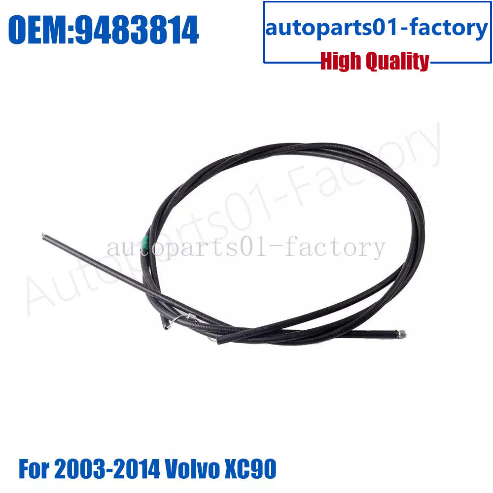ya 10 5.28.3 9483814 New Hood Latch Release Lock Cable Fit For 2003-2014 for Volvo XC90 3.2L 4.4L