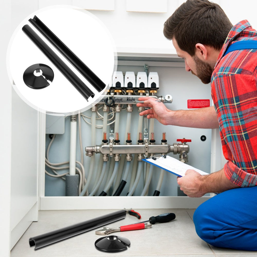 ya 14 Pipe Valves Decorative Cover Self-adhesive Decoration Plumbing Hole