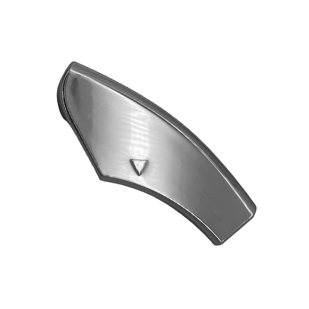 ya 27 6.18 Front Bumper Tow Hook Cover Chrome Fits For X167 GLS-Class GLS450 GLS580 GLS600