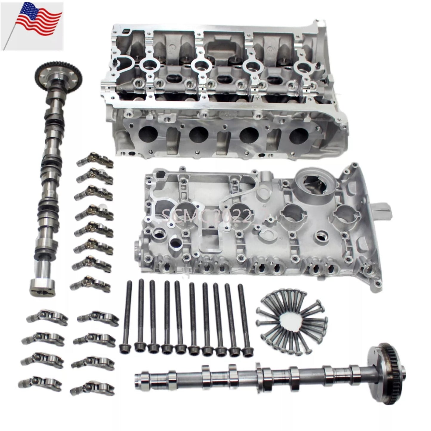 ya 27 7.2 Cylinder Head Assembly w/Camshafts Valve Bolts for AUDI A4 A5 Q5 2.0T 06H103064N